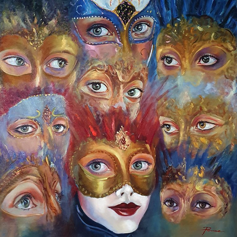 Mascaras en Venecia