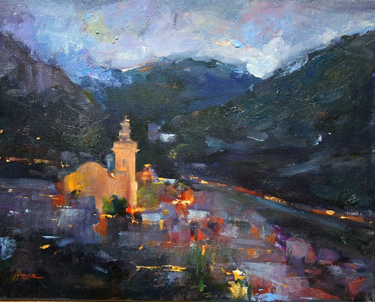 Nocturno Valldemosa_35x27