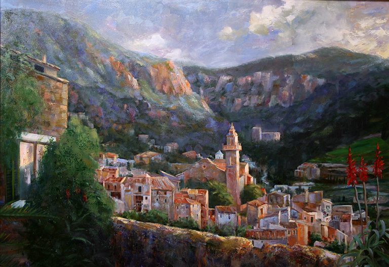 Valldemosa, Amanecer_130x97